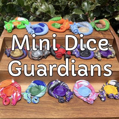 Mini dice guardians