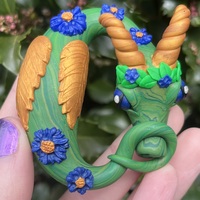 Daphne the Leaf Crown Dragon - Thumbnail 4
