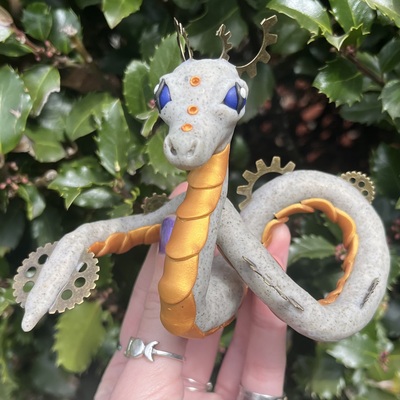 Rosalind the steampunk merdragon
