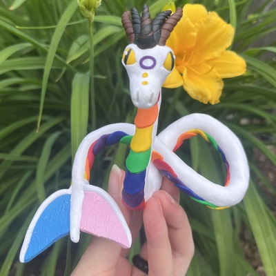 Raina the rainbow merdragon