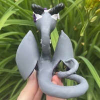 Dark Plum Flower Crown Dragon - Thumbnail 2