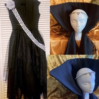 Lily's Shadow Dress-Costume-Cosplay-Legend - Thumbnail 2