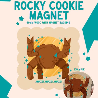 Rocky magnet cookie [preorder]
