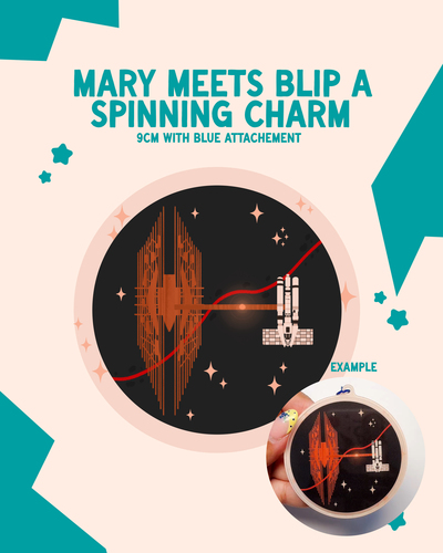 Mary Meets Blip A Spinning Charm [PREORDER]