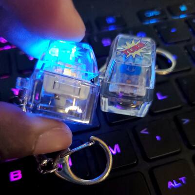Yaoi & yuri light-up rgb keycap charms