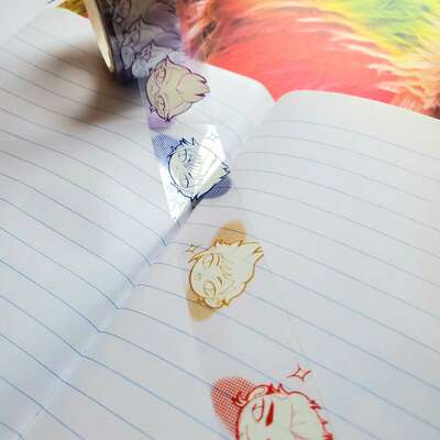 [discounted] ffxv lil guys clear washi tape