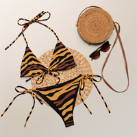Tiger Girl Bikini Set "Eco-Friendly  Sustainable Recycled Swimwear" - Thumbnail 6