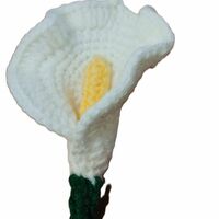 Crochet Calla Lily stem - Thumbnail 1