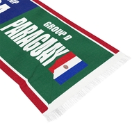 USA vs Paraguay 2026 World Cup Group D Souvenir Match Scarf - Thumbnail 2