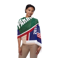 USA vs Paraguay 2026 World Cup Group D Souvenir Match Scarf - Thumbnail 3