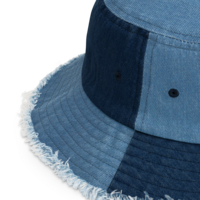 Daijoubu Knicks Distressed denim bucket hat - Thumbnail 5