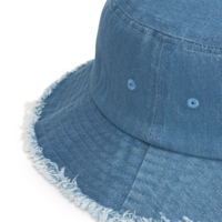 Daijoubu Knicks Distressed denim bucket hat - Thumbnail 8