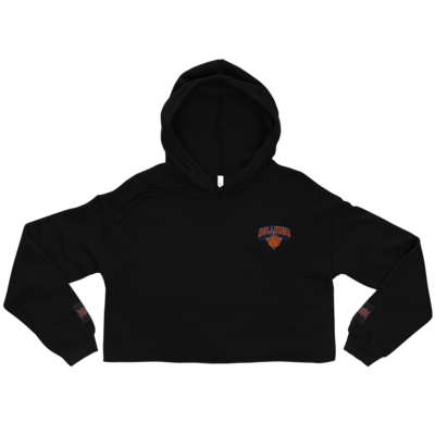 Daijoubu knicks crop hoodie