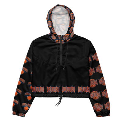 Daijoubu knicks womens cropped windbreaker