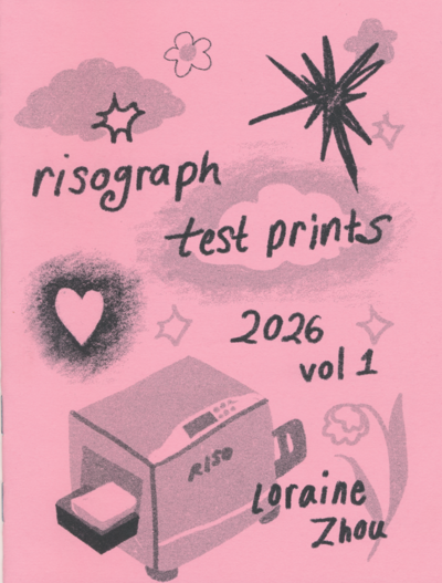 Risograph Test Print Zine