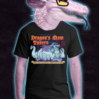 Dragon's Maw Tavern T-shirt - Thumbnail 2