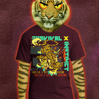 SURVIVAL X TIGER T-shirt - Thumbnail 1