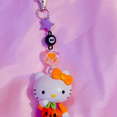 Hello halloween bag trinket