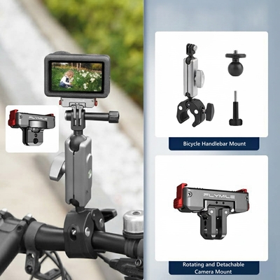 Bicycle Handlebar Clip For DJI Action 6 5 4 SG908