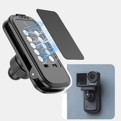 Magnetic backpack shoulder clip for dji action 6 5 4 ips601