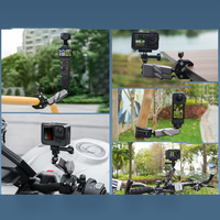 Bicycle Handlebar Clip For DJI Action 6 5 4 SG908 - Thumbnail 7