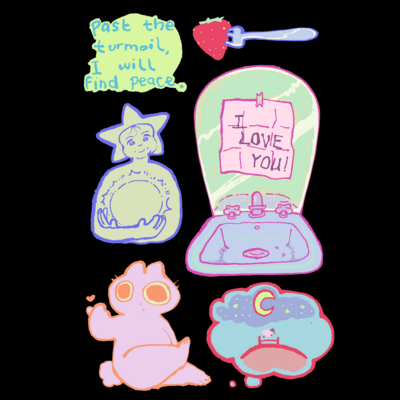 Nurture sticker sheet 