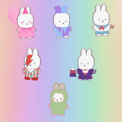 Miffy sticker blind bag