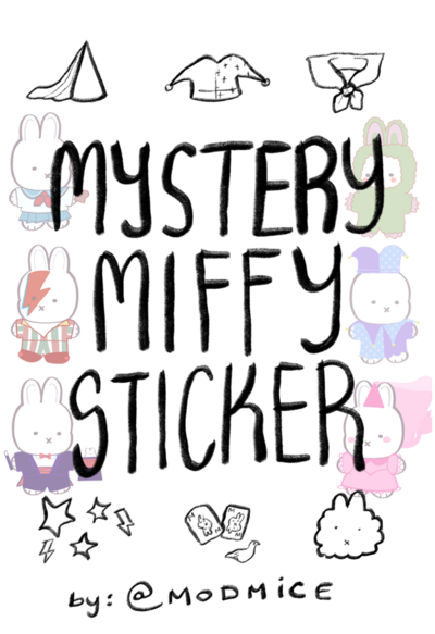 Miffy sticker blind bag