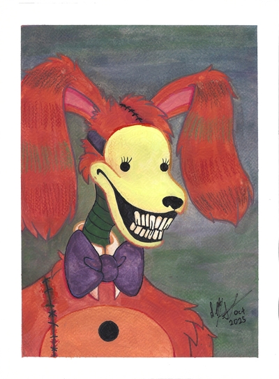 Pumpkin Rabbit Painting