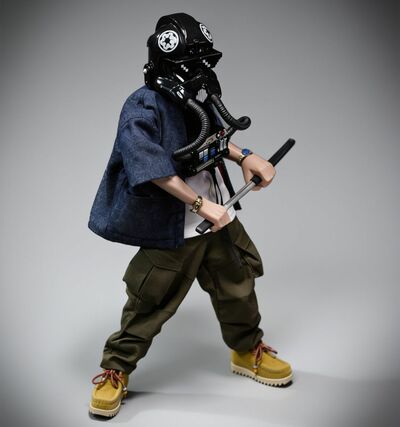 Action Figure by TrickyMan12 “TIE Samurai Trooper” — Distributed by WeArtDoing