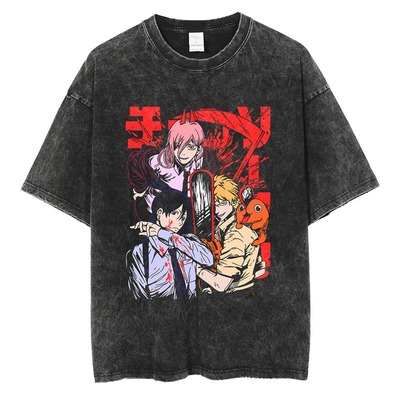Chainsaw Man Print T-Shirt