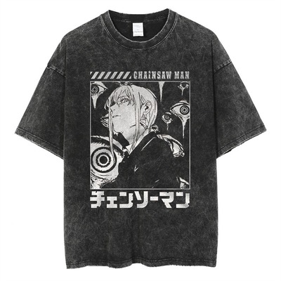 Anime makima print t-shirt