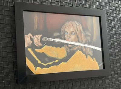 Mirror Bill (original art on mirror)