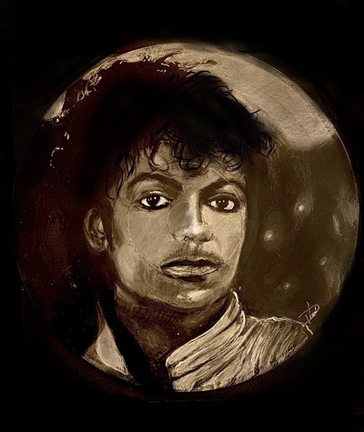 MJ vinyl print