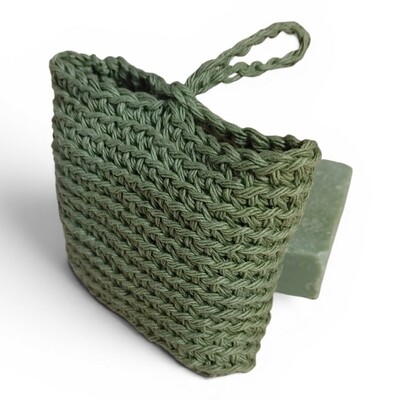 Crochet soap saver 