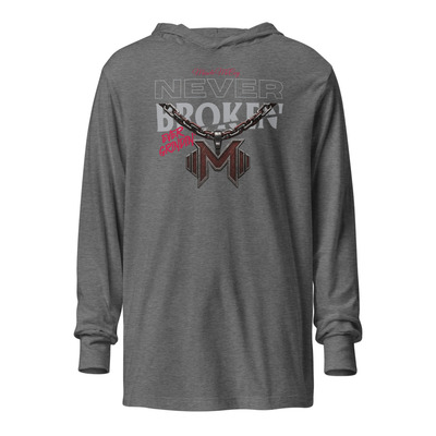 Never broken hooded long-sleeve tee