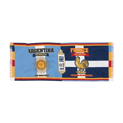 [ONLY 5 LEFT] Argentina vs France 2026 World Cup Final Grudge Match Souvenir Scarf