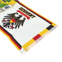 [ONLY 7 LEFT] Brazil vs Germany 2026 World Cup Historic Heavyweights Souvenir Match Scarf - Thumbnail 2