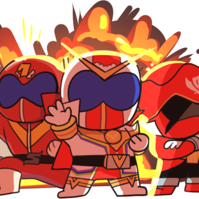 Gummy sentai (sticker)