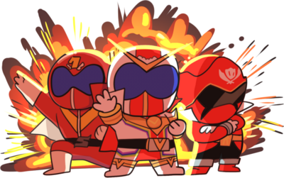 Gummy Sentai (Sticker)