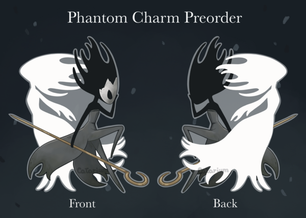 Phantom Hollow Knight Silksong Acrylic Charms Preorder