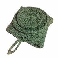 Crochet Spa Set – Eco‑Friendly Cotton Face Scrubbies & Soap Saver Gift Set - Thumbnail 1