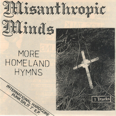 Misanthropic minds/ häpeä - split ep