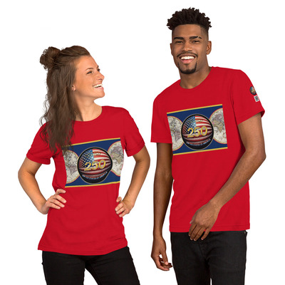 Usa 250 nation's birthday universal t-shirt