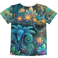 ‏ ⁠Cool Tropical Nature Graphic T-Shirt for Kids⁠ - Thumbnail 1