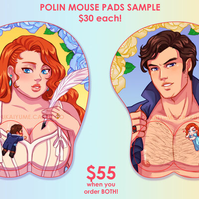 Regency bosom 3d mouse pads