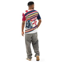 [ONLY 6 LEFT] USA vs England 2026 World Cup Match Day Premium All-Over Print Streetwear Tee - Thumbnail 3