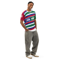 [ONLY 6 LEFT] USA vs Paraguay 2026 World Cup Match Day Premium All-Over Print Streetwear Tee - Thumbnail 5