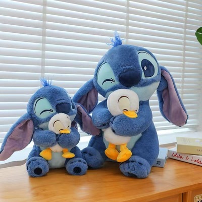Stitch hug duck doll plush toy