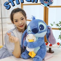 Stitch Hug Duck Doll Plush Toy - Thumbnail 5